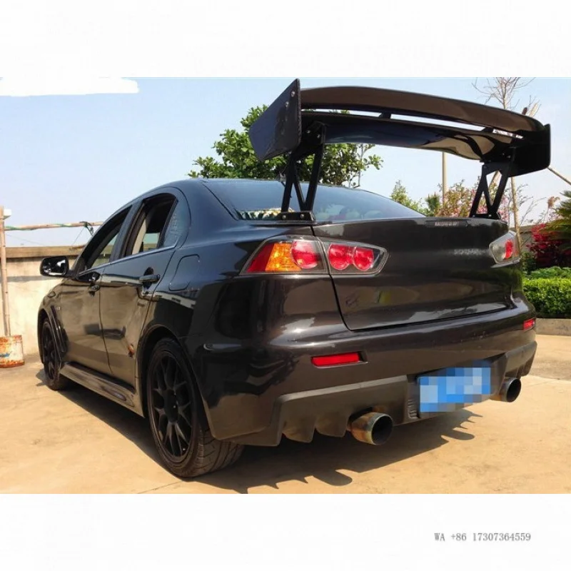 

Suitable for Mitsubishi Evolution 10Wing God modification parts Carbon FiberGTLarge tail wingVOLTEXSpoiler stabilizer wing
