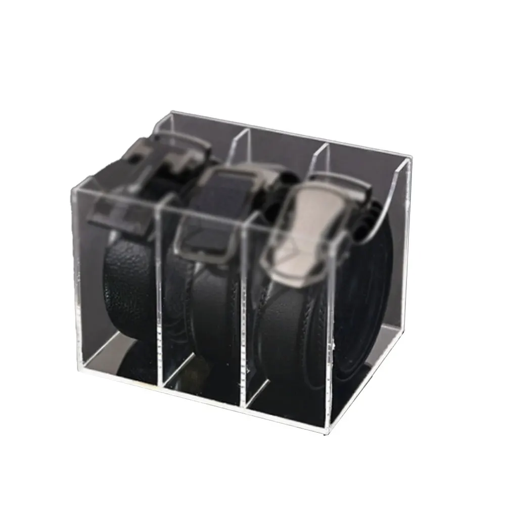 For Belts Tie Organizer Belt Organizer For Dresser Top 17*13.5*12.5cm 357 Compartments Oversized Buckle Friendly