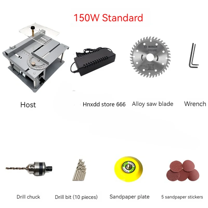 Small And Micro Multi-Function Table Saw PCB Small Desktop Cutting Machine Diy Model Woodworking Household Mini Electric Saw