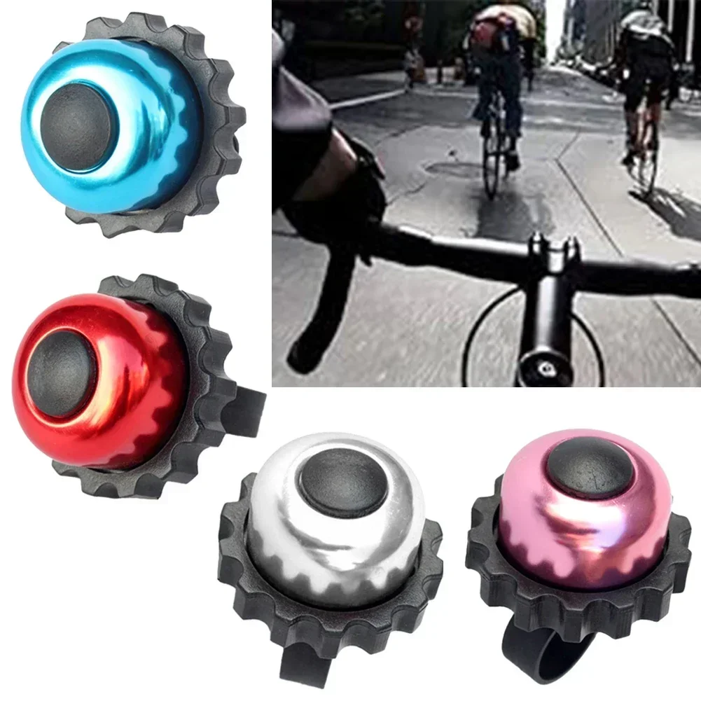 Rotating Bike Bell Ring Bicycle Bell Speaker Aluminum Alloy Bicycle Accessorie Tool Parts For Scooter Mini High Volume MTB