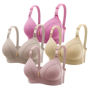 Reggiseni innovativi a coppa intera taglie forti, senza ferretto, con raccolta laterale e push up, progettati per una forma migliorata, comoda e naturale