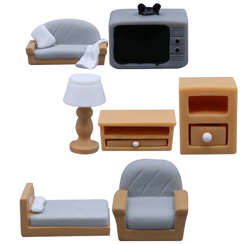 Home Goods Decor Micro Landscape Furniture Models Mini House Supplies Child