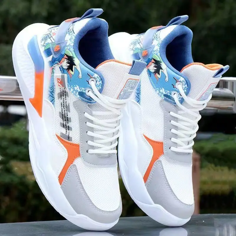 

Летние мужские дышащие сетчатые кроссовки, легкие нескользящие баскетбольные кроссовки для бега и улицы для мужчин, повседневная спортивная обувь