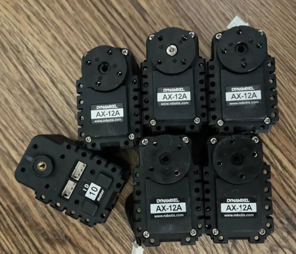 Used 90% new Robotis Dynamixel AX-12A Actuator Servo Motor for Humanoid Robot Joints, RS485 Communication, Fully Functional​​