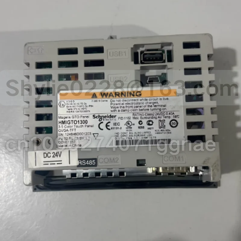 Second hand HMIGTO1300 3.5-inch color touch screen test OK in stock for quick delivery