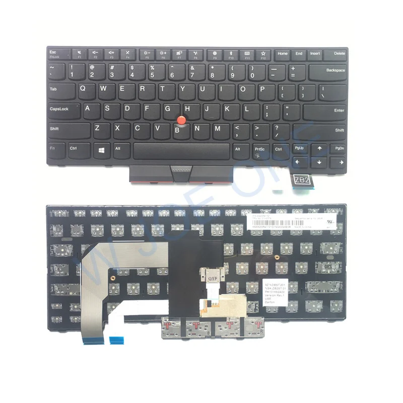 A+ 01HX339 ДЛЯ Lenovo Thinkpad T470 T480 A475 A485 Американская английская клавиатура