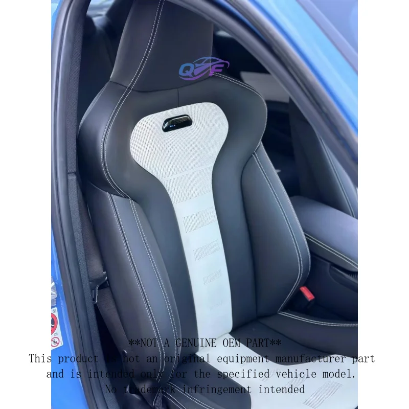 Car Interior Accessories Sport Racing Bucket Seats Customize Leather Cover and Sponge Seat for BMW F30 F80 F10 M3 M5 Upgrade