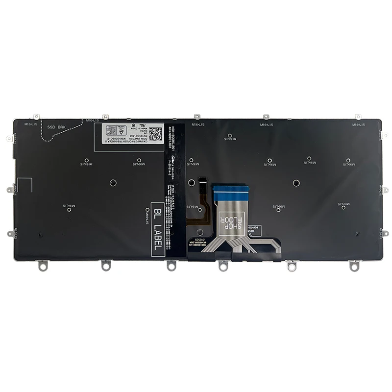 SP/US English Laptop Keyboard For DELL For XPS 13 9365 P71G 0WPCF9 PK131QS1A00 - Image 4