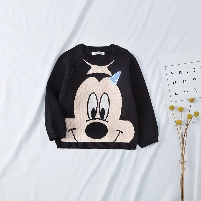 Pull de dessin animé pour enfants, Minnie, Mickkey Mouse, Donald Duck Destroy, Andraii, Noël, bébés filles, garçons, hiver