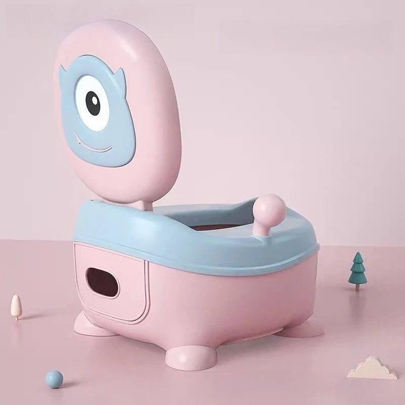 

Environmental Non toxic Cartoon Children Potty Thickened Non slip Baby Drawer Potty Infant Training Toilet Potties For Kids