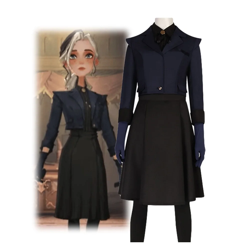 Película Draco Malfoy disfraces Cosplay chaqueta negra camisa falda uniforme escolar traje para mujer traje de Carnaval de Halloween