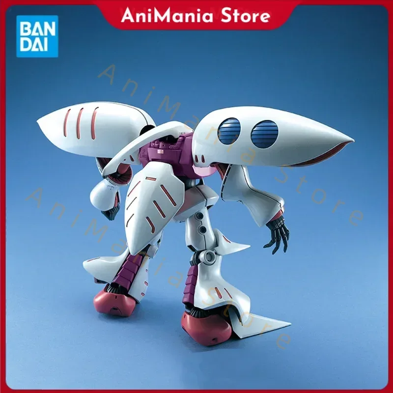 Bandai Original Gundam Modellbausatz Anime Figur MG 1/100 AMX-004 QUBELEY Actionfiguren Sammlerstück Ornamente Spielzeug Geschenke für Kinder