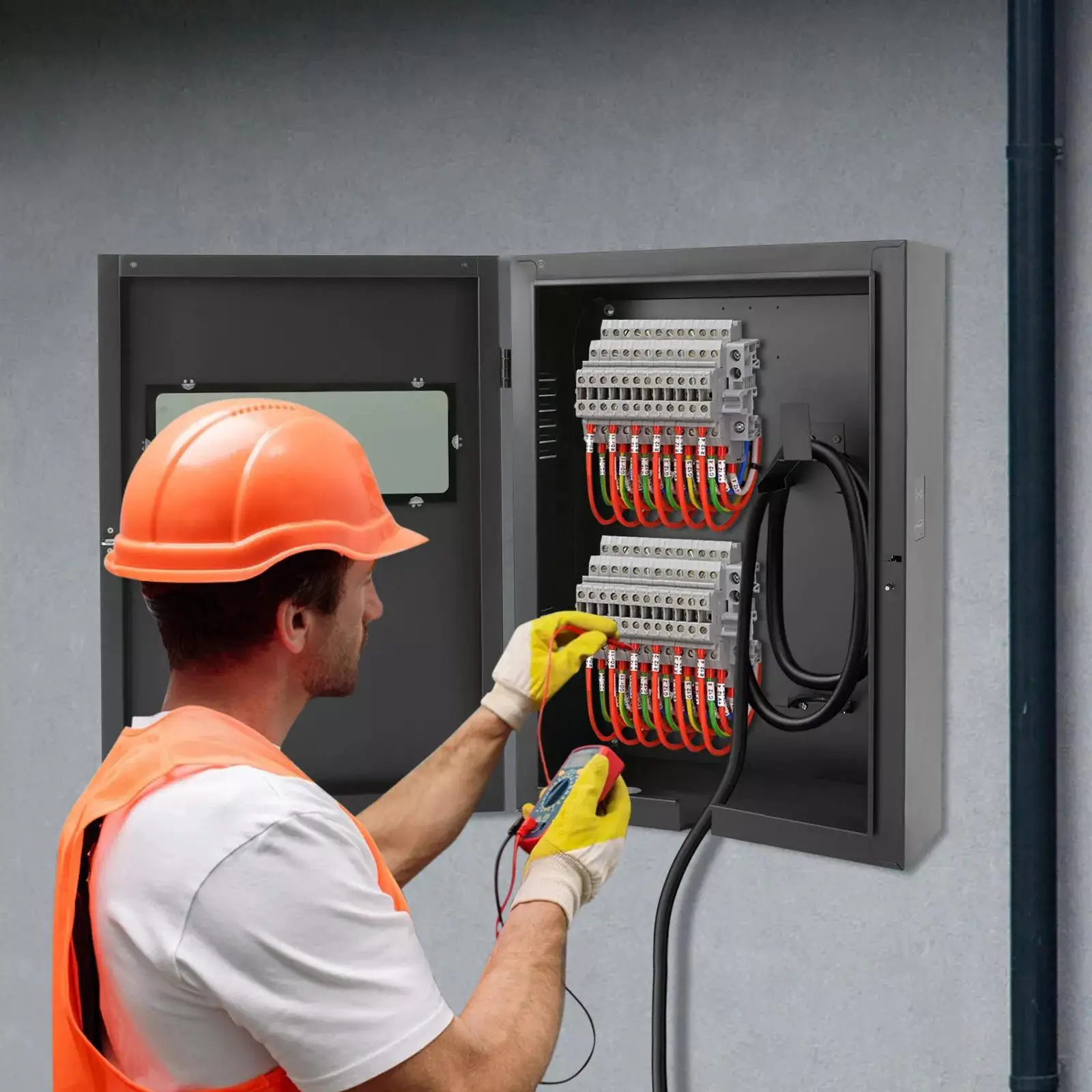 Electrical box, power socket box, charging station, Tesla 3rd generation wall connector dust-proof lock box