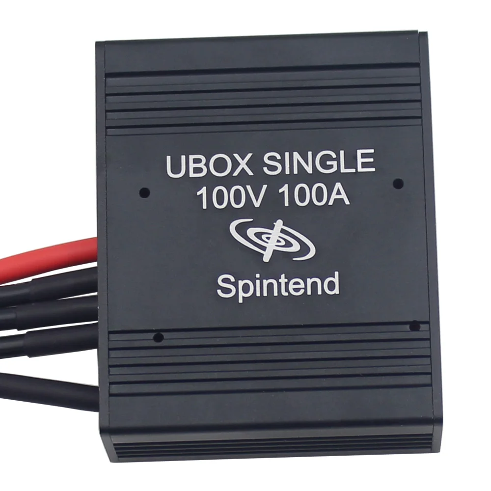 Single Ubox 100V 100A Motor Speed Controller Based on VESC with Aluminum Cooling Plate for Escooter Ebike Onewheel Skateboard