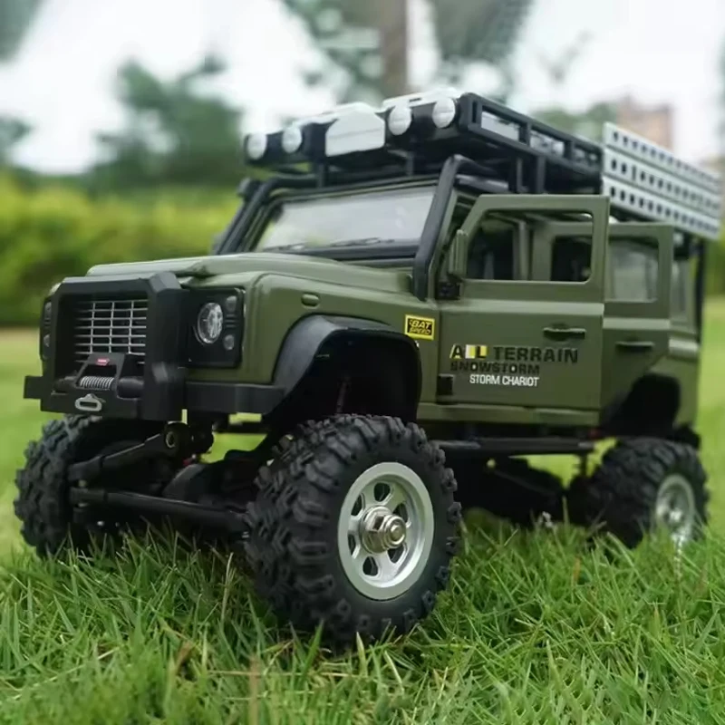 1/28 Mini RC Land Rover Serie 2.4G Telecomando 4WD Elettrico Fuoristrada Camion Da Arrampicata Per Bambini E Per Adulti Giocattolo Regalo Di Compleanno
