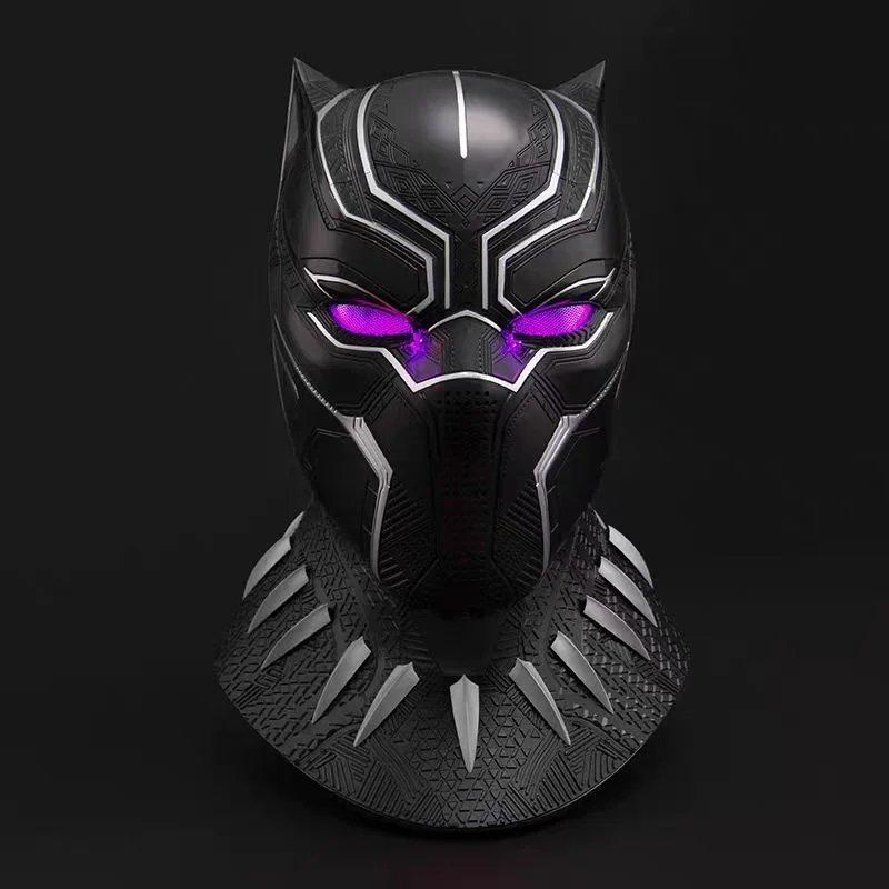 Black Panther Tragbarer Helm Cosplay Kostüm Maske The Avengers Wakanda Forever Superheldenkollektion Ornament für Partys