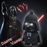 Star Wars Darth Vader Keychain Lighting Sounding Pendant Toys Kids Mini Flashlight Anime Keyring Car Key Chain Bag Charms Decor