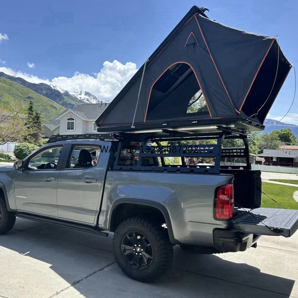 

Waterproof Sun Protection Aluminum Thermal Liner Roof Top Tent 4 Seasons Winter Package Car Rooftop Tent for Camping Outdoor Sun
