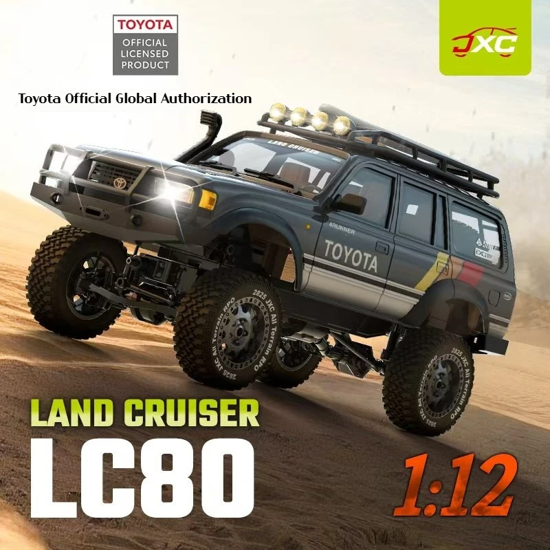 

1:12 LC80 Rock Crawler 4WD RC автомобиль бесщеточный водонепроницаемый внедорожный альпинистский RTR со светодиодным шасси из сплава игрушка с дистанционным управлением