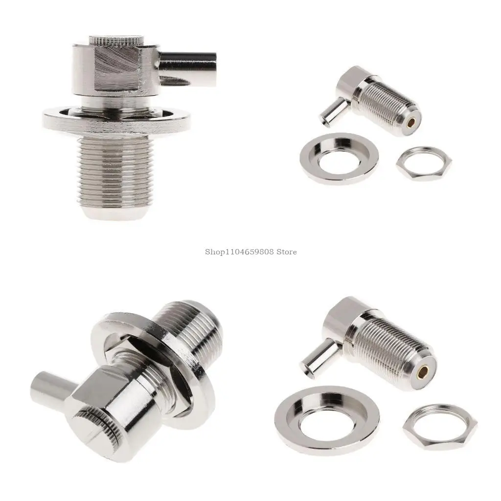 

SO239 UHF Female RF Connector For RG58 RG142 LMR195 Coaxial Cable