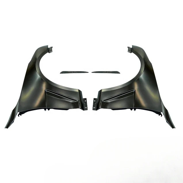 

Car Exterior Parts Modification Leaf Plate Black Steel Wheel Arches For Cadillac CT4 Mud guards