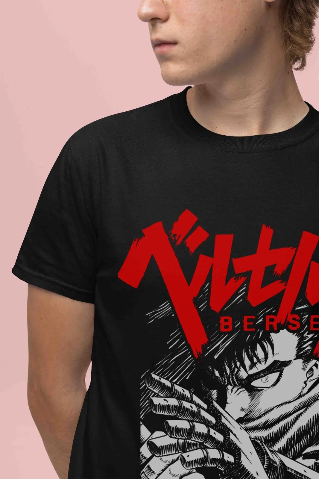 Berserk Shirt Guts Tshirt Casca T-Shirt Griffith Top Warrior Anime Unisex Tee
