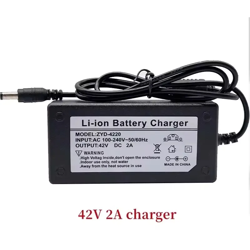 100% Brand New 10S2P 36V 36Ah Battery 18650 Lithium Ion for Electric Bike Scooter Wheelchair Built-in BMS + 42V 2A Charger