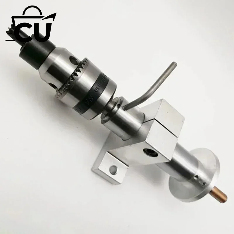 1 Set Multifunction Drilling Tailstock Live Center Silver Metal With Claw For Mini Lathe Machine Revolving Centre DIY Accessorie