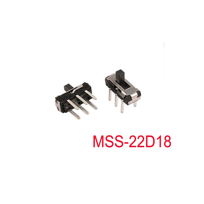 10PCS Toggle Switch Micro Power Switch Sliding Single And Double Row In-Line Horizontal Gear 2 Gear 3 Gear Fluctuation Band