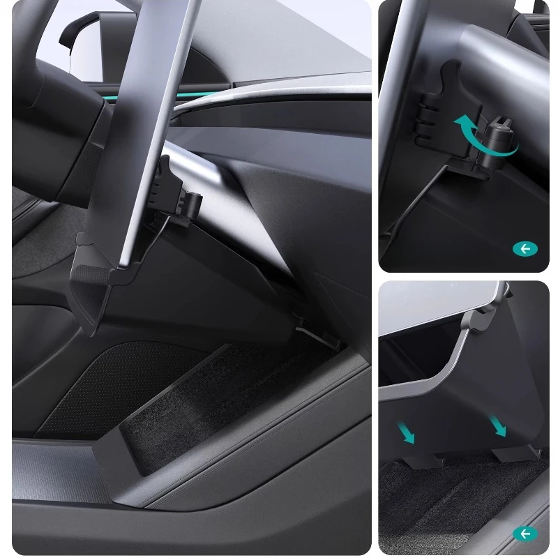 

Для Tesla Model Y/YL 2025: Органайзер для центральной консоли, модифицированные аксессуары для хранения на экране, автомобильные аксессуары