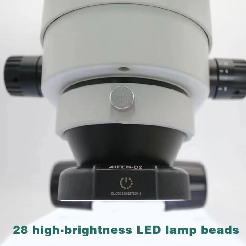 Imagem -04 - Aifen d2 Microscópio Led Anel Luz Iluminador Lâmpada para Microscópio Círculo Luz Microscópio Industrial Câmera Fonte de Luz