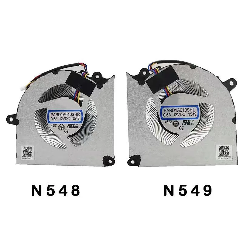 Laptop CPU/GPU Cooling Fan For ASUS GU502L GU502LV10875-0DADXHA6X20 GU532 ZEPHYRUS-M15-GU532Li-166T