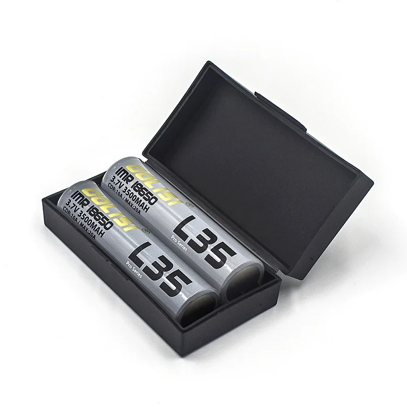 Golisi-célula de lítio recarregável para UAV, bateria lanterna, grande capacidade, original, 3500mAh, 10A, L35, 18650, 2-10pcs