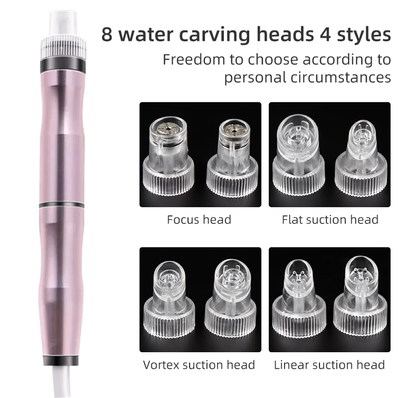 Beauty Small Bubble Blackhead Suction Instrument Hydrogen Water Oxygen Spray Vacuum Injection Clean Hydra Dermabrasion Device