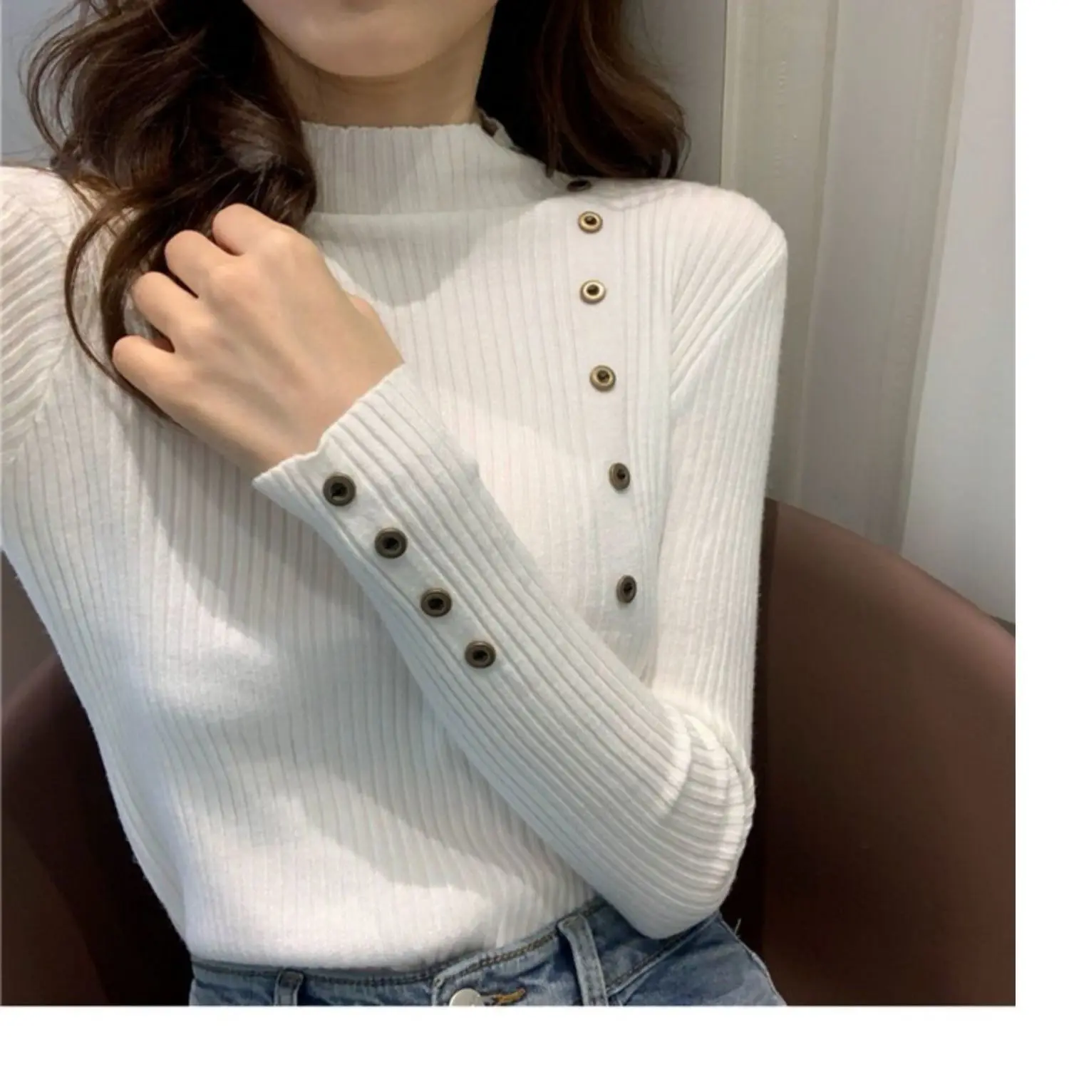

Sweaters Jumpers Pullovers Women Alt Polyester Batwing Sleeve Baggy Club Party Dance Night Evening Fashion Street Autumn Y2K Fit