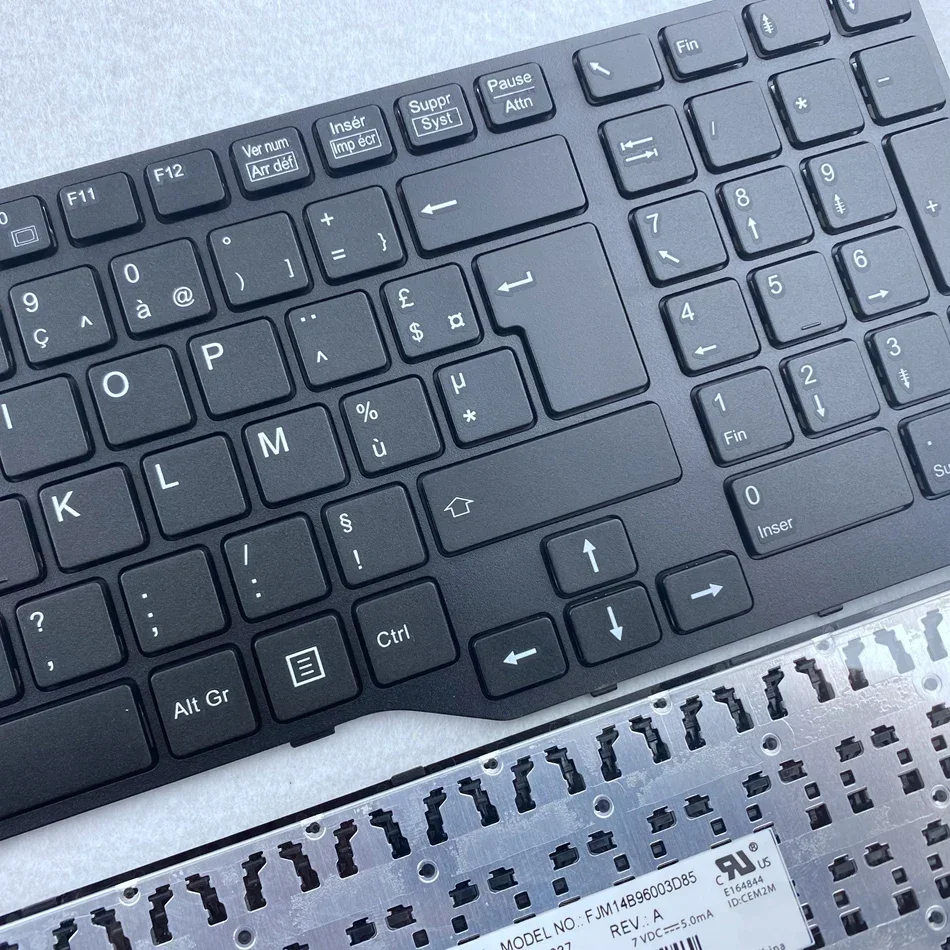 Imagem -03 - Teclado Azerty Francês para Fujistu Layout fr E754 Lifebook E753 E756 E557 E554 E556 Celsius H730 H760 H77 Series