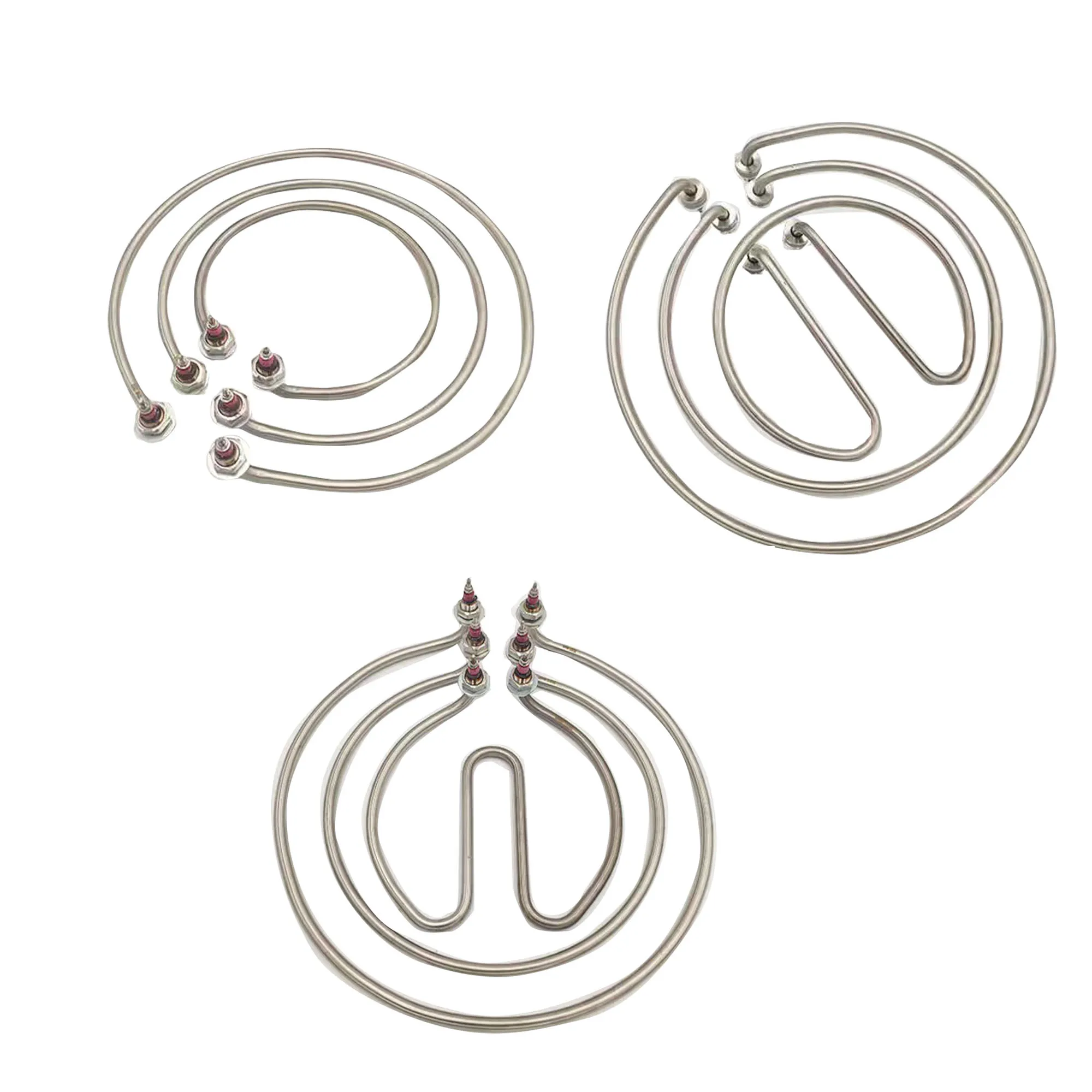 

SUS304 M16 Электрический нагревательный элемент 220 В Круглый круглый тип погружной нагревательный элемент для резервуара для воды/чайника/котлера