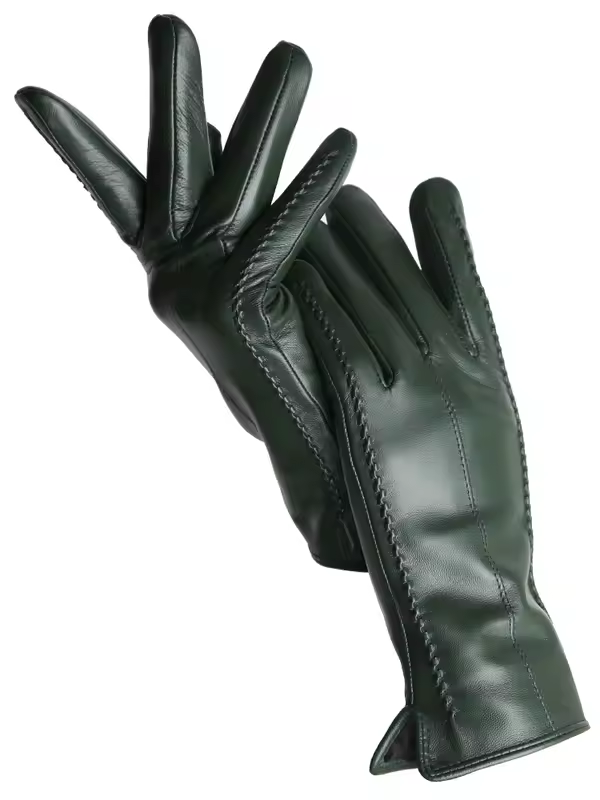 Women's sheepskin gloves winter warm plus velvet short thin touch screen driving color women's leather gloves good quality -2226 - Image 23