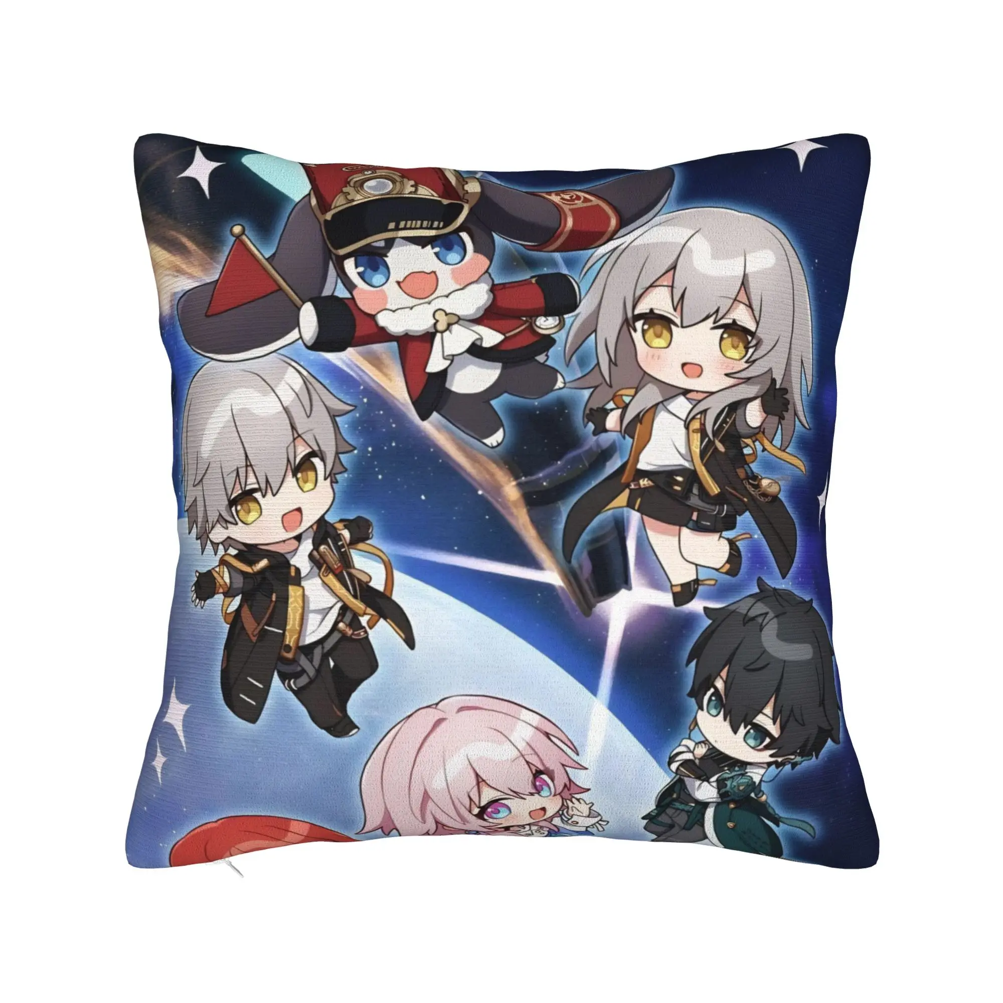 Honkai Star Rail Pillowcase Accessories Printing Cushion Cover Decorative  Pillow Case Cover Home Multi Size