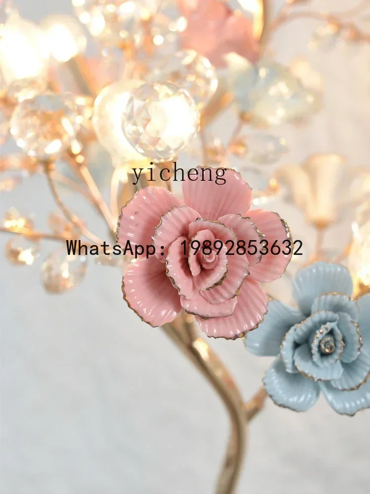 b20 Crystal Living Room Floor Decoration Light Luxury High Sense Creative Bedside-Use New Vertical Decoration