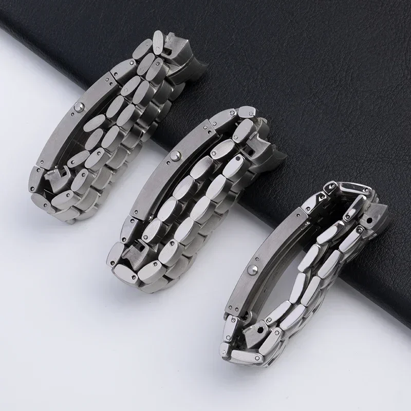 Quality watchband 20mm 22mm silver stainless steel watch band for Omega strap pane 600 kj Planet Ocean belt