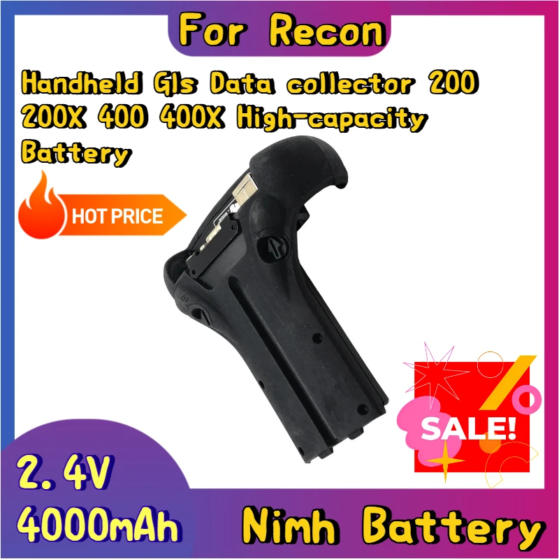 

2.4V 4000mAh Nimh Battery for Recon Handheld GIS Data Collector 200 200X 400 400X High-capacity Battery