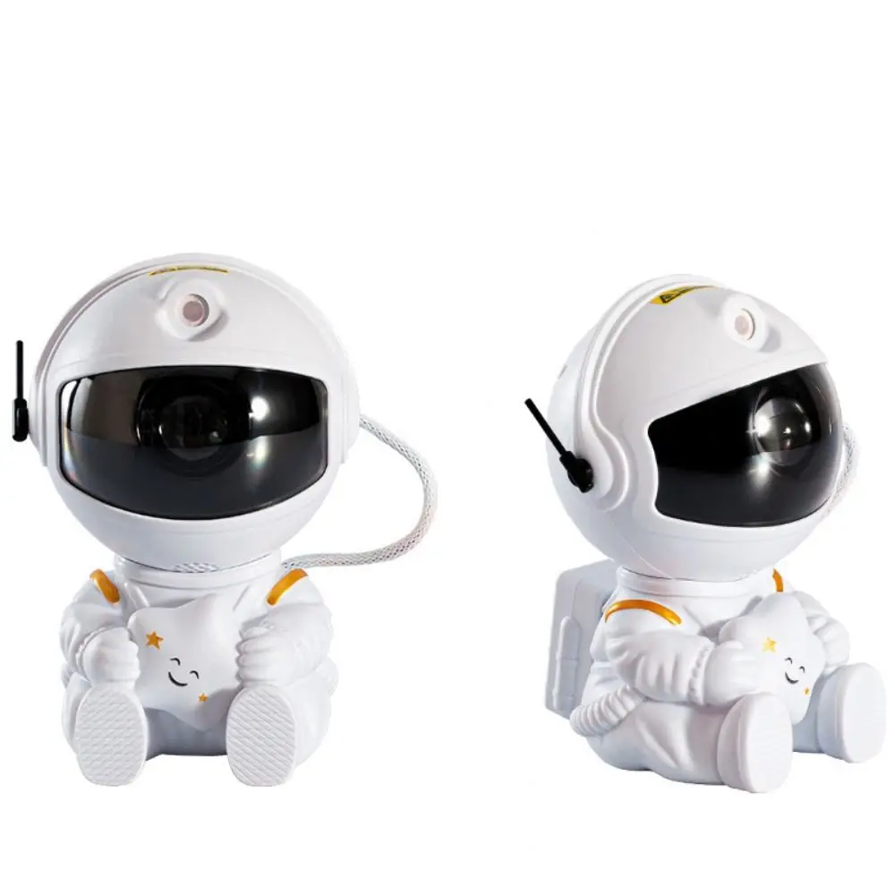 Mini projecteur d'astronaute télécommandé Projection étoilée Source de lumière LED projecteur d'étoiles montage au plafond nébuleuse lumière thème spatial