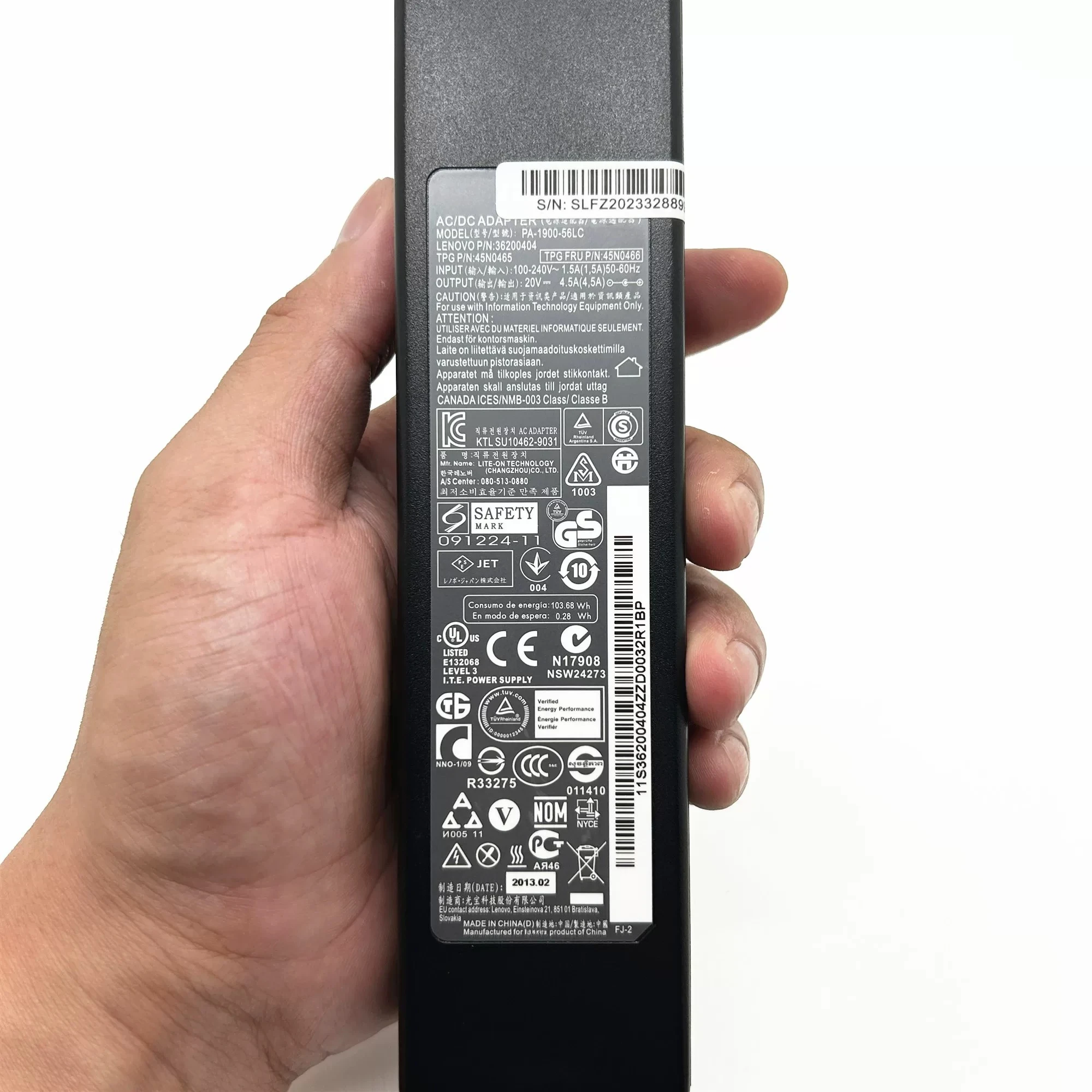For Lenovo Y410P Y470 Y460 G480 Y480 90W Power Adapter 20V4.5A Charger