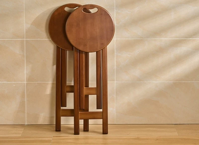 For Foldable storage bar stool bar chair bar high stool portable round stool