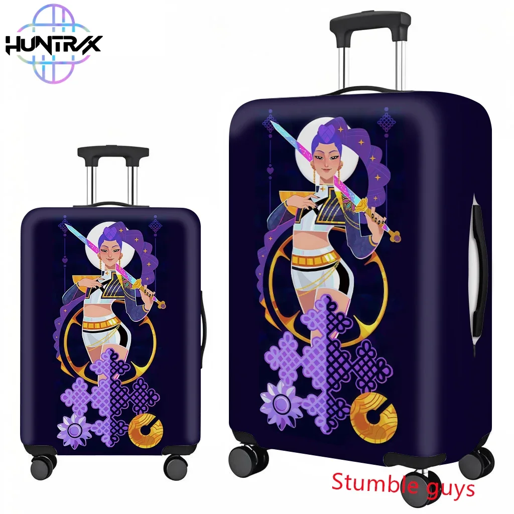 غطاء الأمتعة Anime Kpop Demon Hunters يناسب حقائب السفر مقاس 18-32 بوصة #6