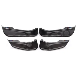 Carbon Look Door kick plate For BMW 5 Series 2018-2023