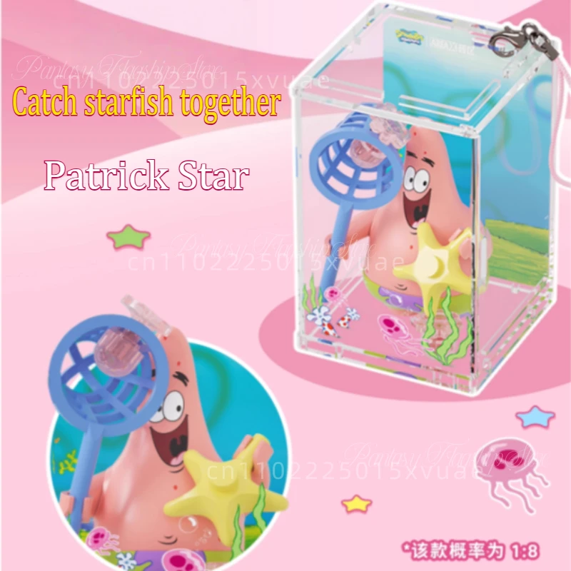 Neue AREAX SpongeBob Bausteine Ornamente Anhänger Bikini Bottom's One Day Montage Box Baustein Spielzeug kinder Geschenk