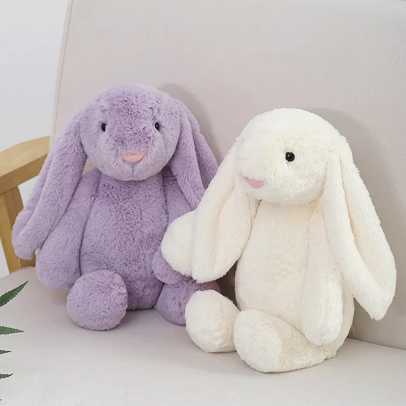 

25/40cm Cute Plush Toy Stuffed Toy Rabbit Doll Babies Sleeping Companion Cute Plush Long Ear Rabbit Doll Children's Gift New