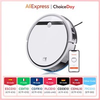 ILIFE V3X Robot Vacuum and Mop Combo, V3s Pro Upgraded, Compatible with Alexa/Google/WiFi, 120mins, 3000Pa, Ideal for Pet Hair